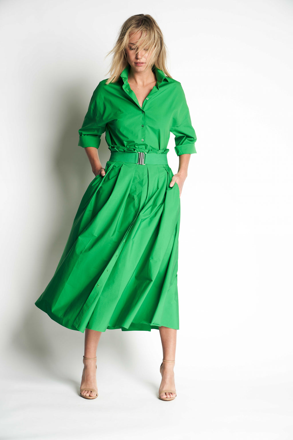 AUDREY SKIRT | BRIGHT GREEN
