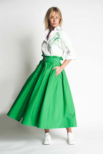 AUDREY SKIRT | BRIGHT GREEN