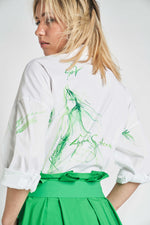 AUDREY SKIRT | BRIGHT GREEN