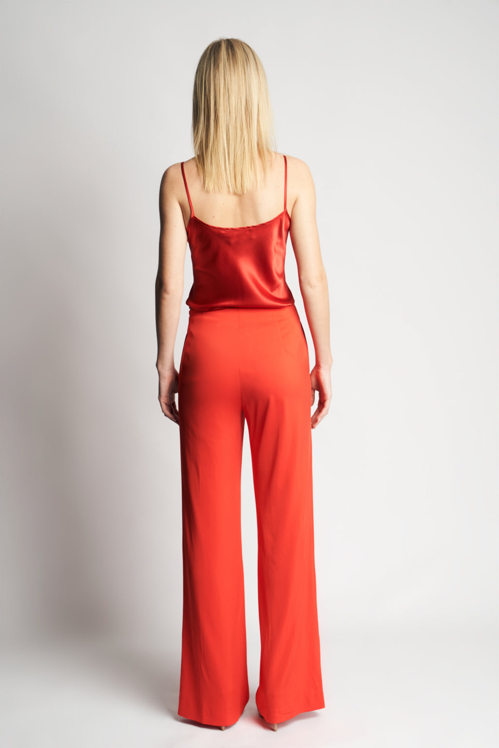 PANTS SILKY XO | BRIGHT RED