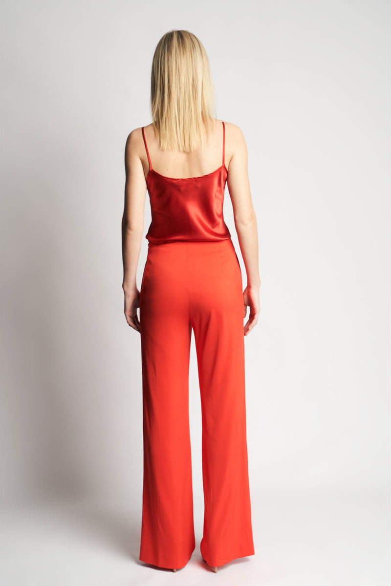 PANTS SILKY XO | BRIGHT RED