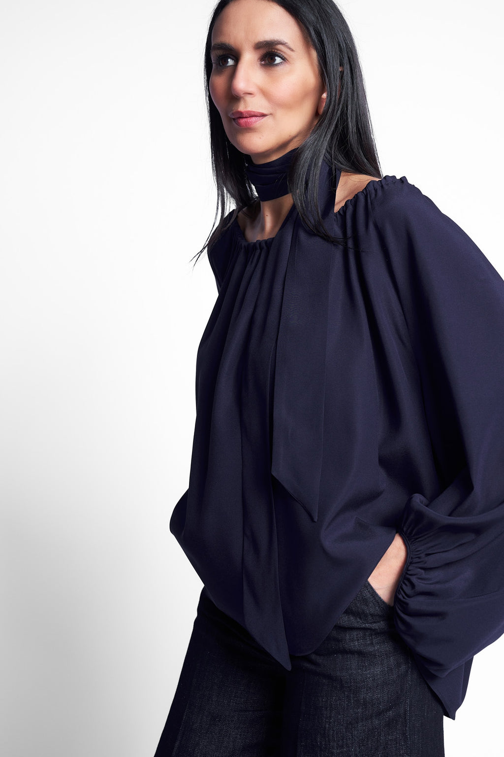 SHIRT CLYDE | BLUE BLACK