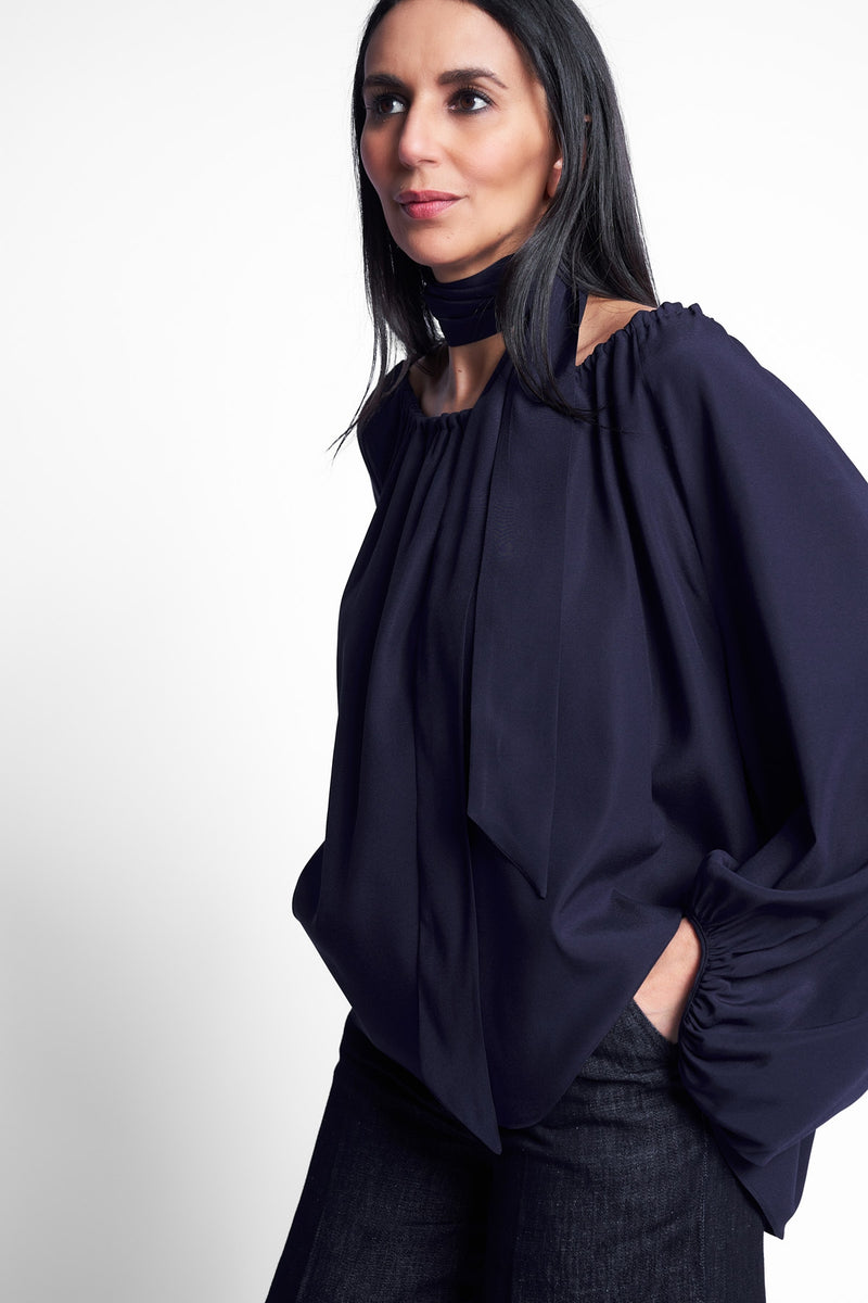 SHIRT CLYDE | BLUE BLACK