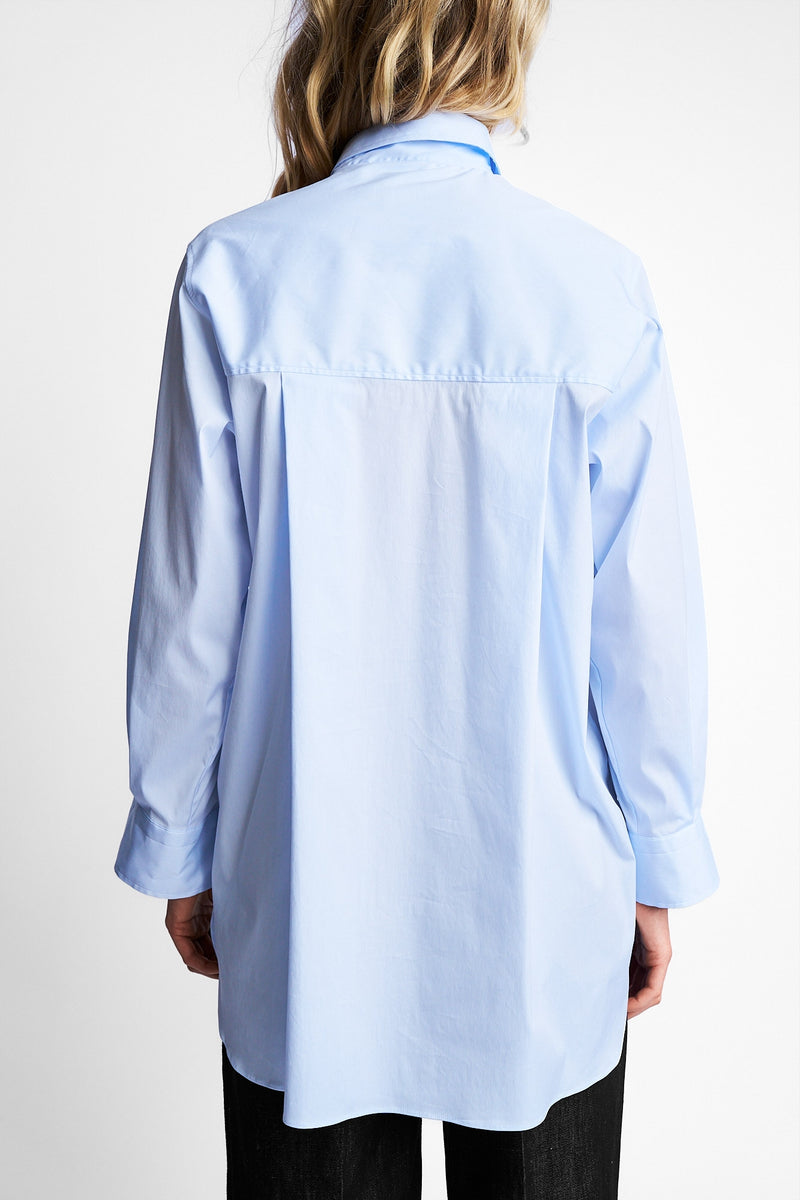 SHIRT MARY SHORT | SUPER LIGHT BLUE