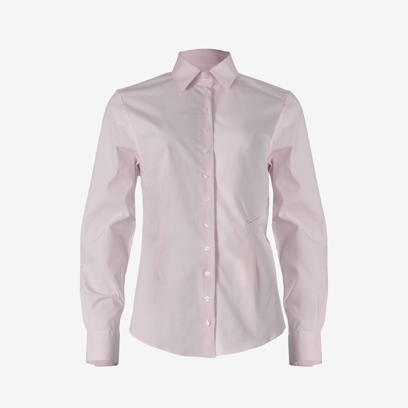 NINA COTTON SHIRT | SUPER LIGHT PINK