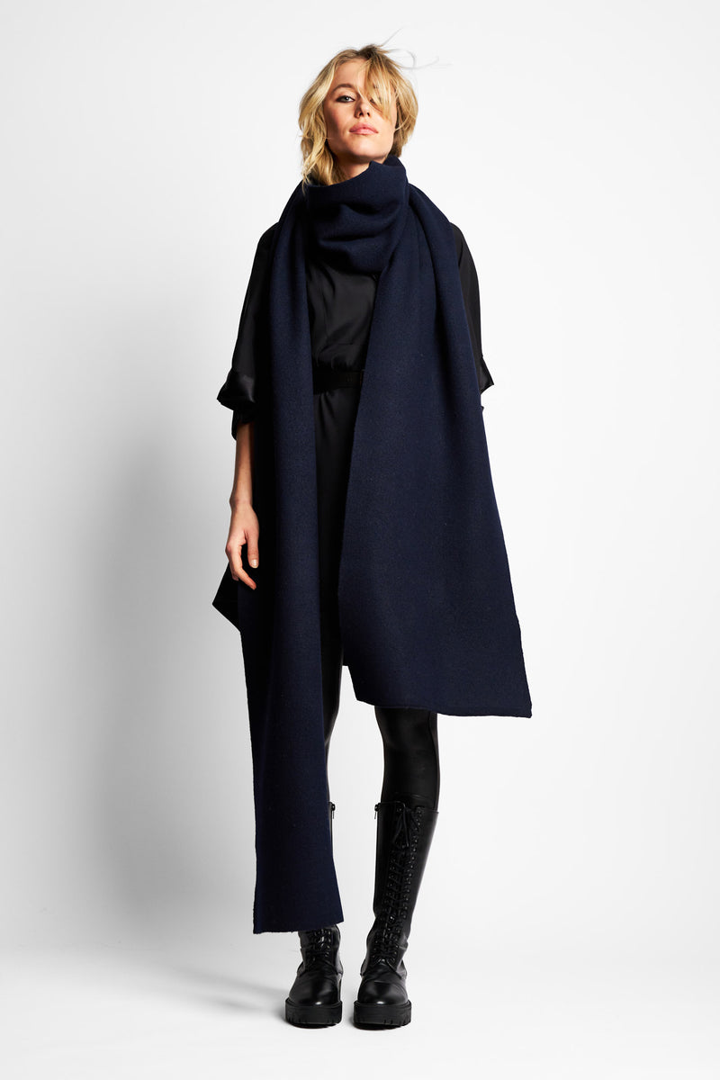 SCARF KATE | DARK BLUE