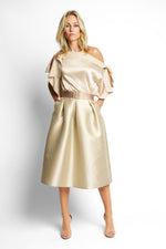 DAKOTA SILK TOP  M | VISON