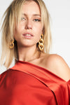 DAKOTA SILK TOP | RED
