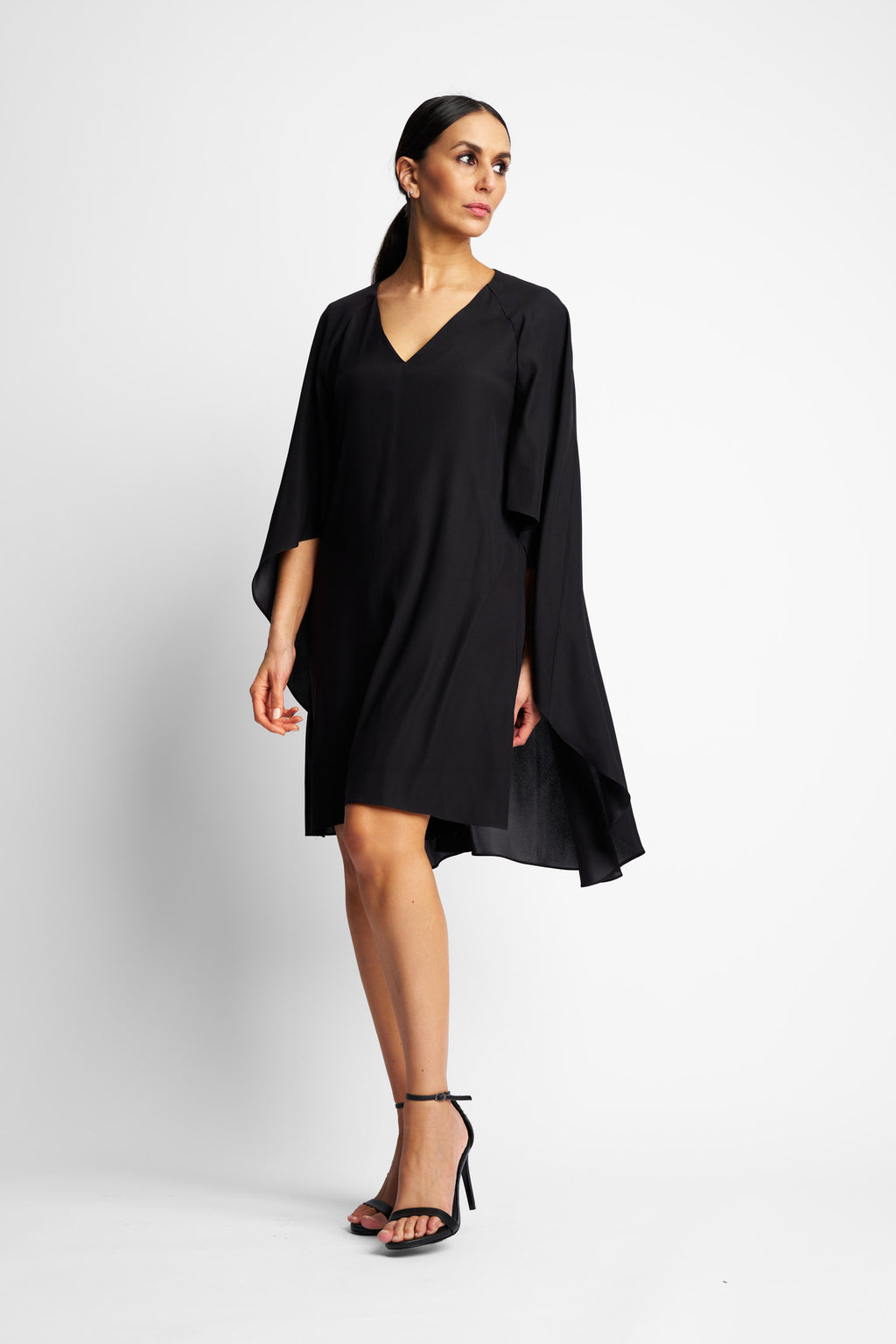 DRESS FLORE | BLACK