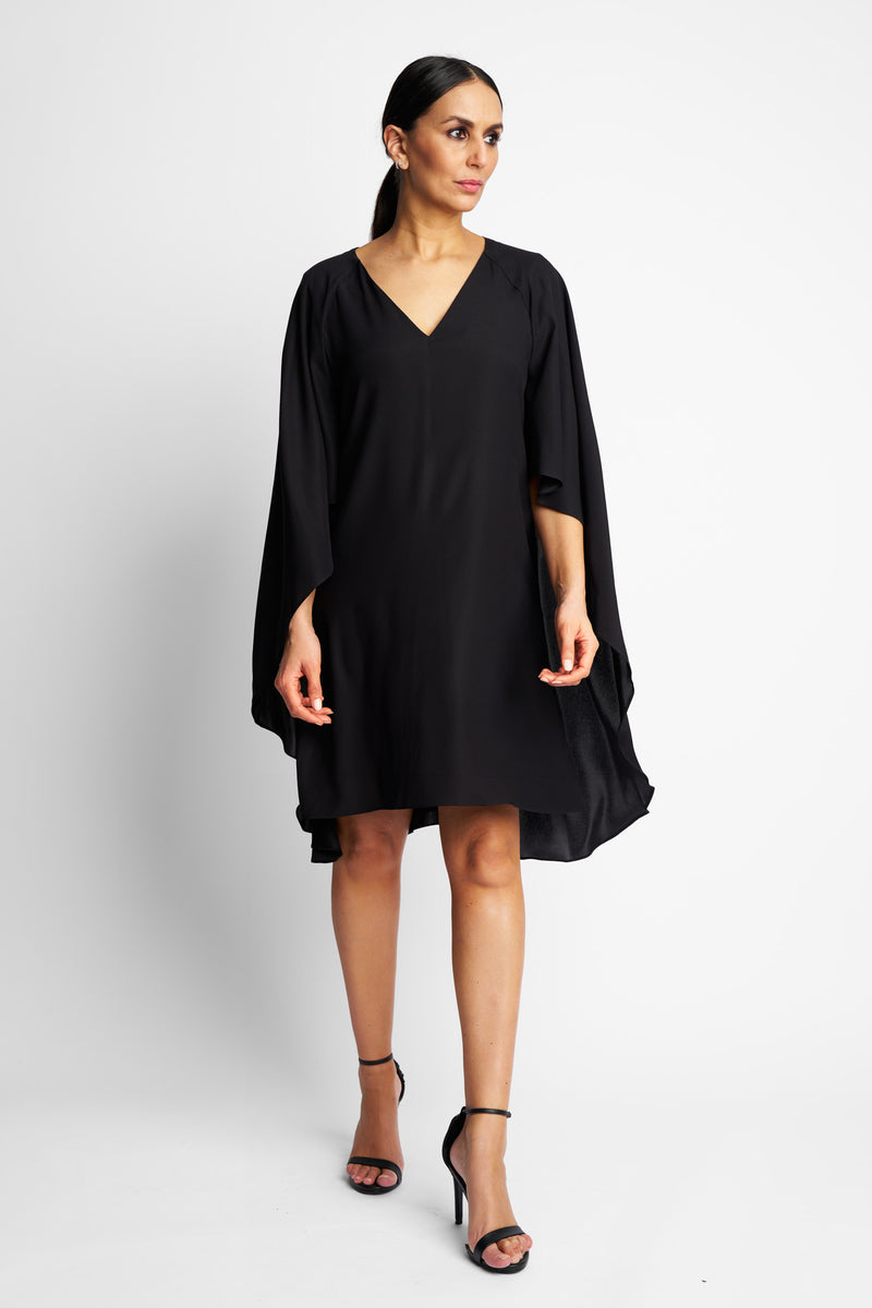 DRESS FLORE | BLACK
