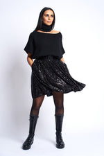 BO MERINO WOOL PULL | BLACK