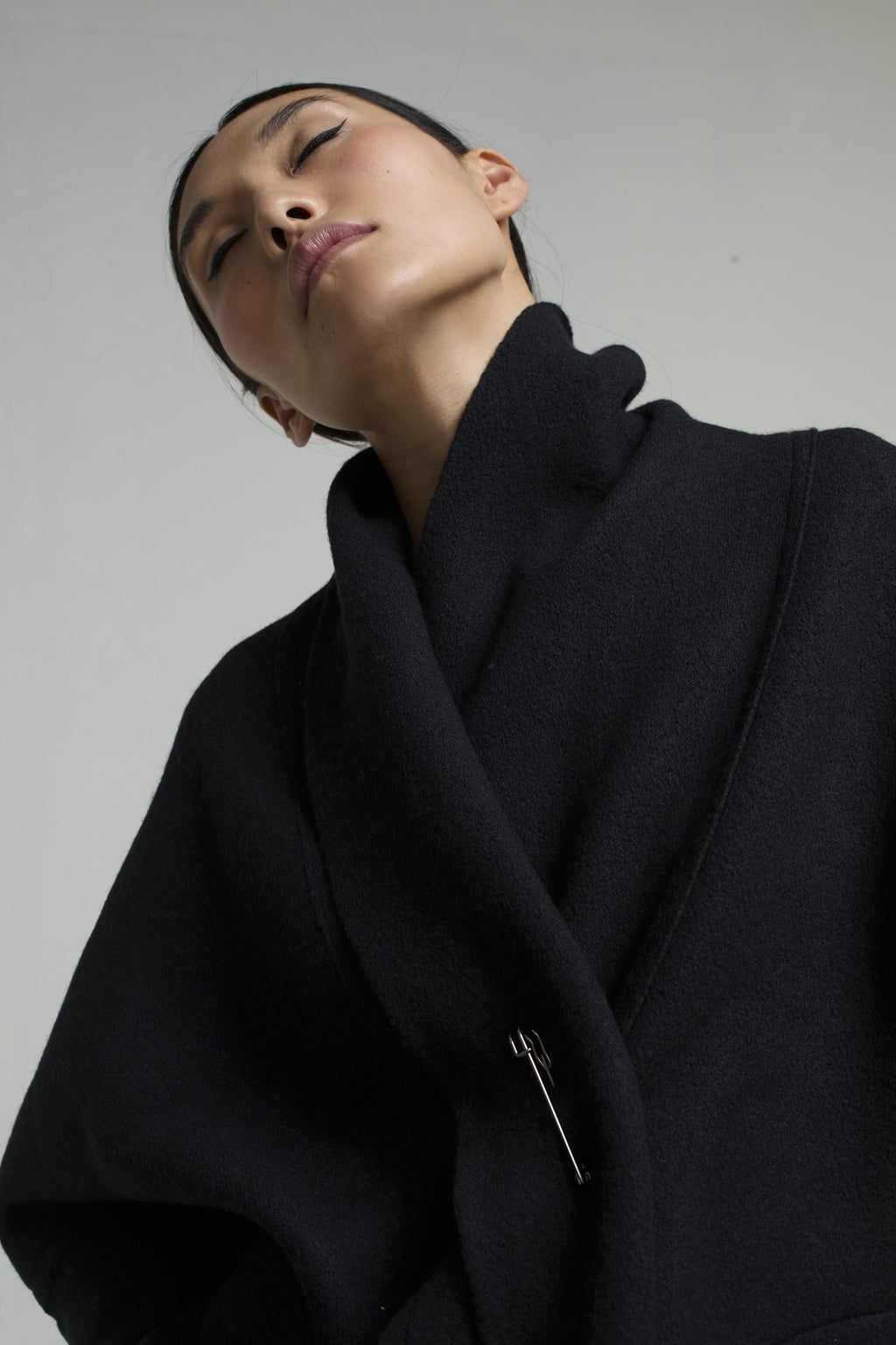 CARDIGAN EAGLE | BLACK