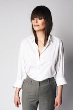 CHINO COOL WOOL PANTS XO | GREY MELANGE