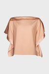 DAKOTA SILK TOP  M | SKIN