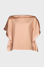 DAKOTA SILK TOP  M | SKIN