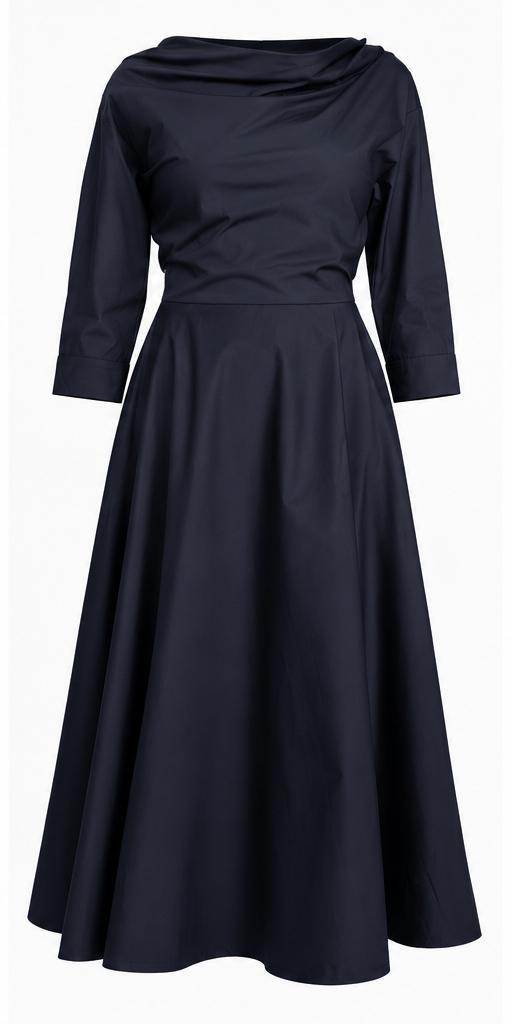 DRESS MILLA | BLUE BLACK