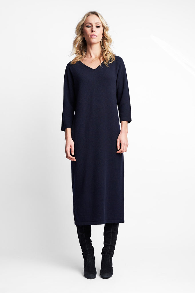 DRESS PEACOCK | DARK BLUE