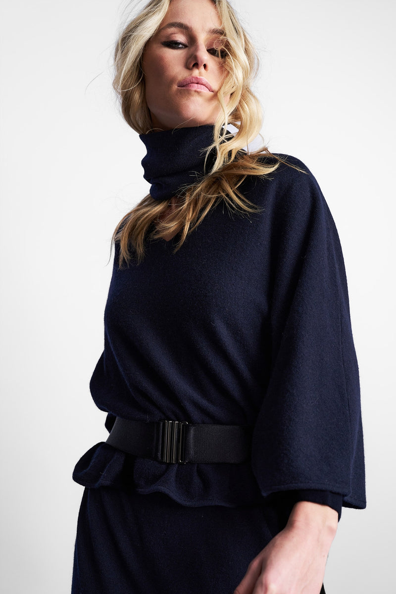DRESS PEACOCK | DARK BLUE