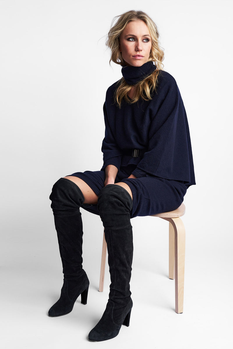 DRESS PEACOCK | DARK BLUE