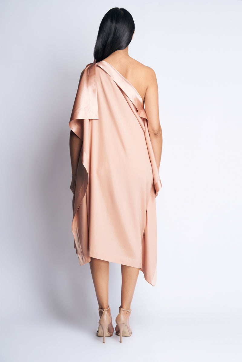 TATUM SILK DRESS XO | SKIN