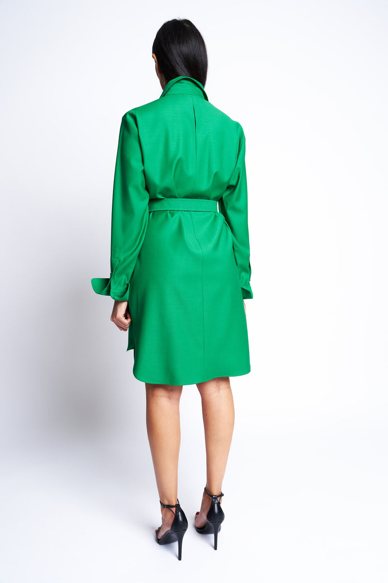 DRESS VERONA | BRIGHT GREEN