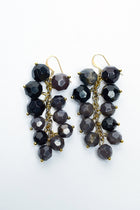 EARRING GRAPE | BLACK