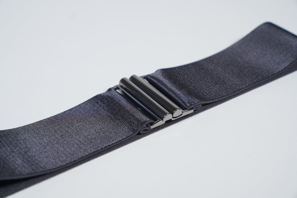 ELASTIC WAIST BELT | BLACK