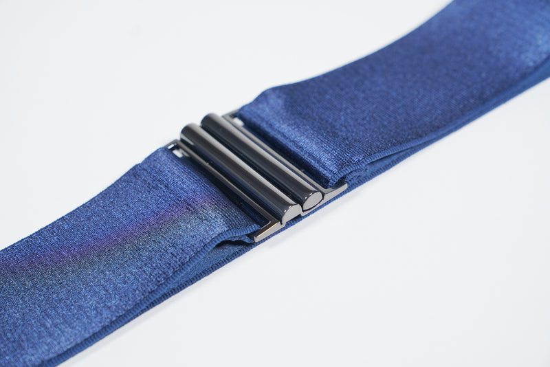 ELASTIC WAIST BELT | DARK BLUE
