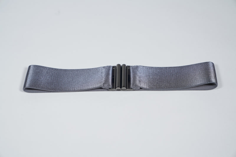 ELASTIC WAIST BELT | DARK GREY