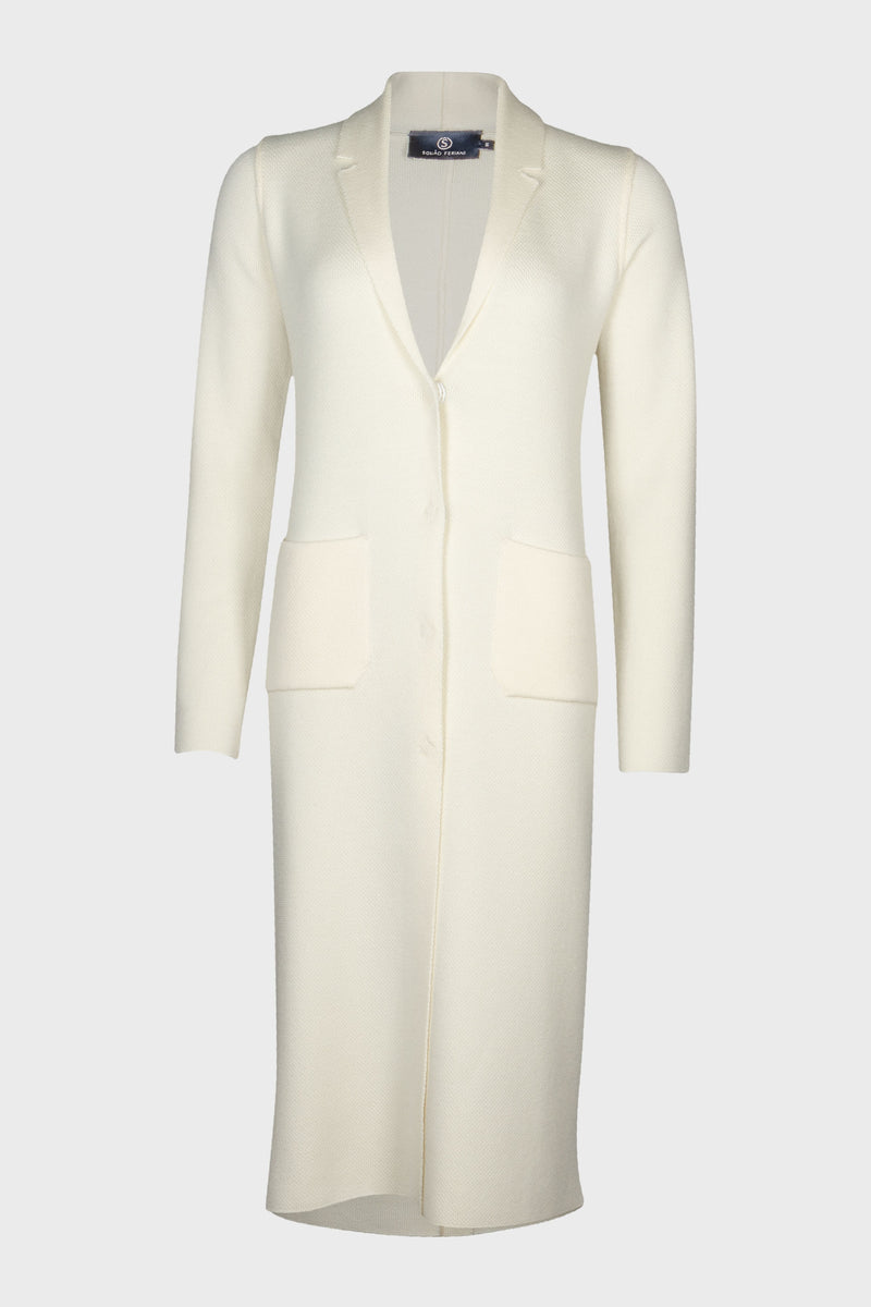 LORA MERINO WOOL JACKET | IVORY