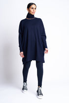 LEGGING MAT | BLUE BLACK