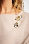 BROOCHE MIX BIG | GOLD