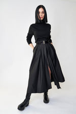 AUDREY SKIRT COTTON | BLACK