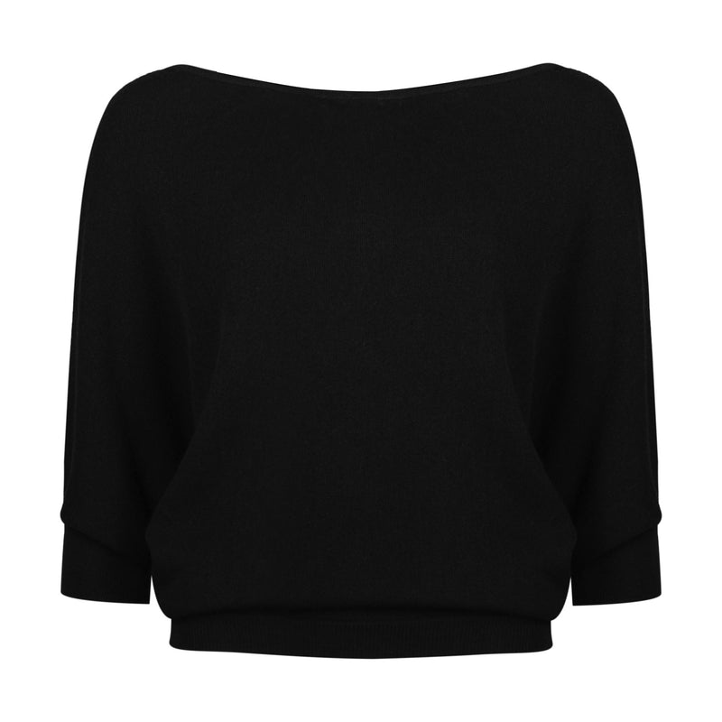 BO MERINO WOOL PULL | BLACK