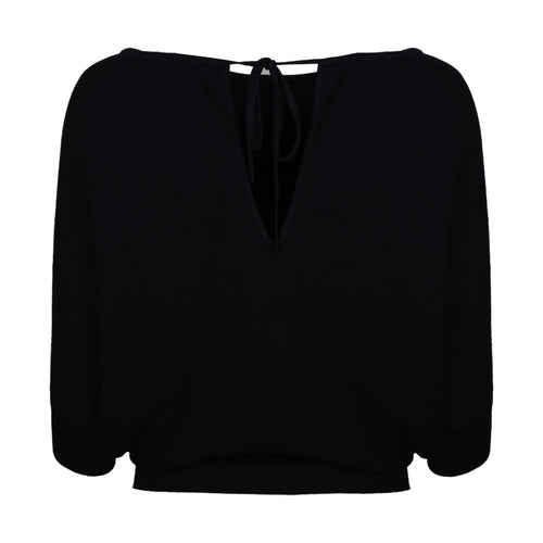 BO MERINO WOOL PULL | BLUE BLACK