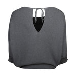 BO MERINO WOOL PULL | GREY MELANGE