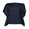 DAKOTA SILK TOP  M | DARK BLUE