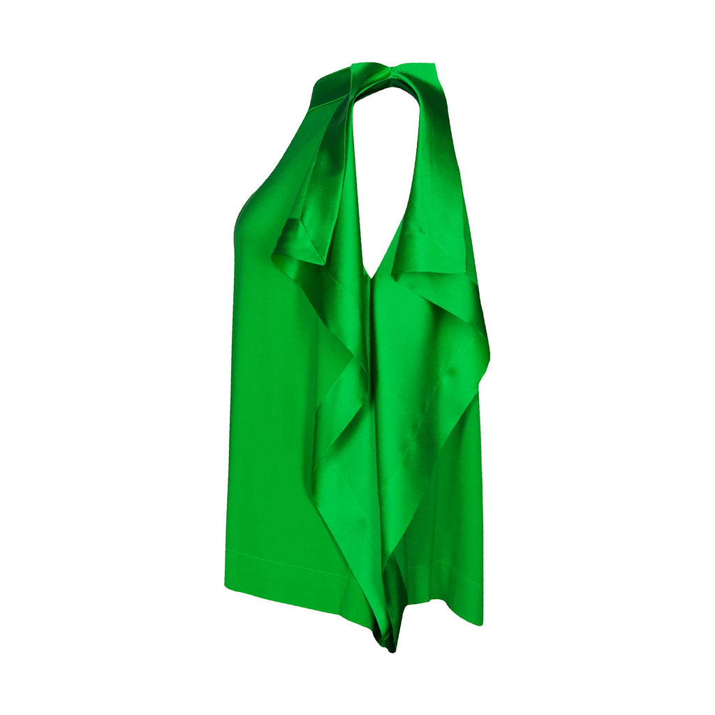 DAKOTA SILK TOP XO | GREEN