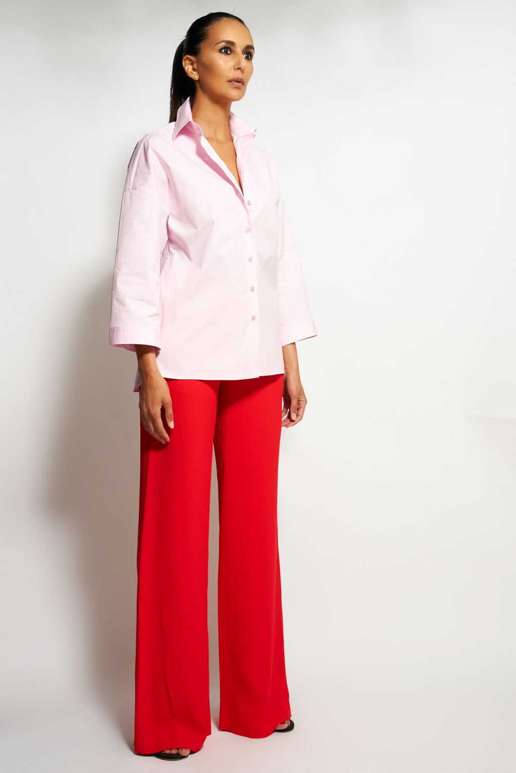 PANTS SILKY XO | BRIGHT RED