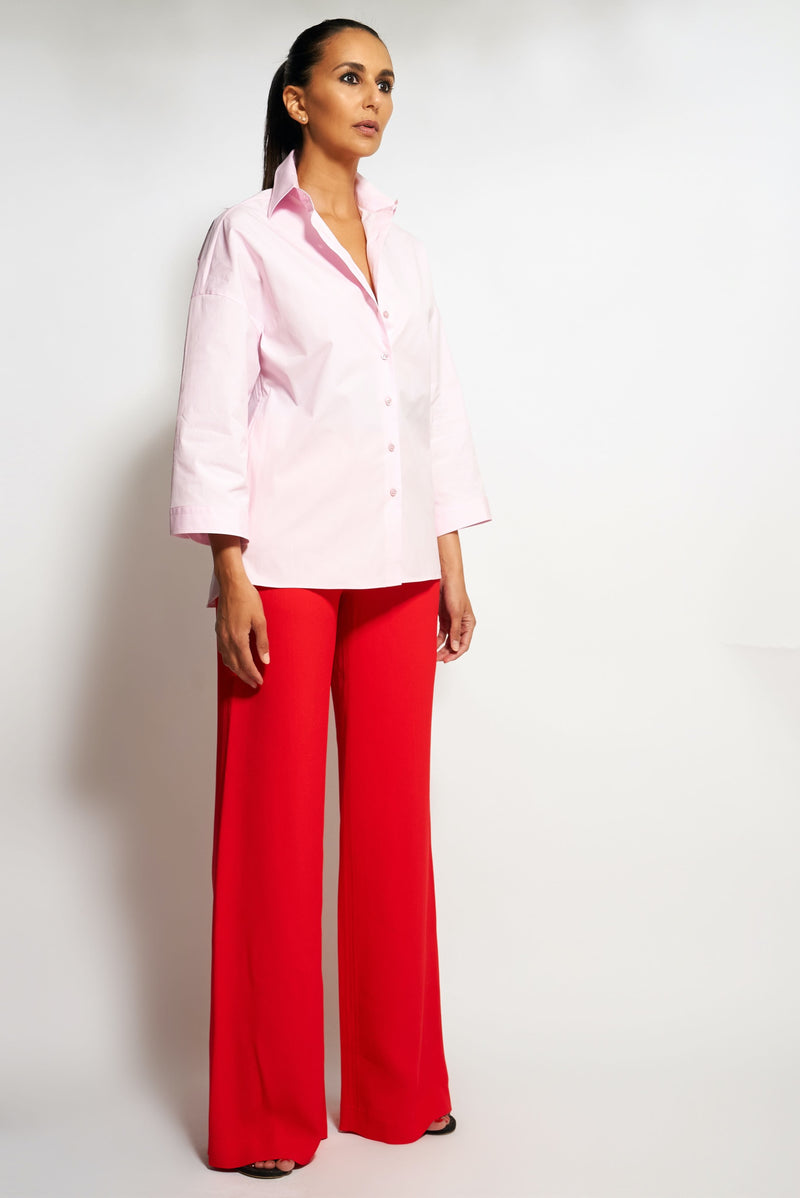PANTS SILKY XO | BRIGHT RED