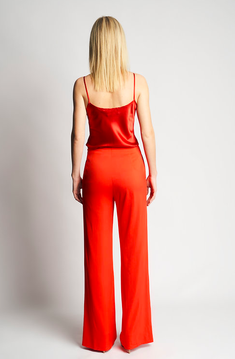 PANTS SILKY | BRIGHT RED