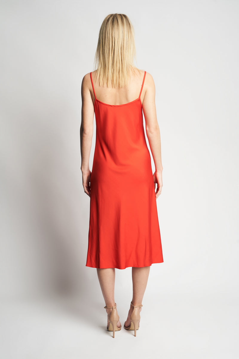 JANE DRESS | BRIGHT RED