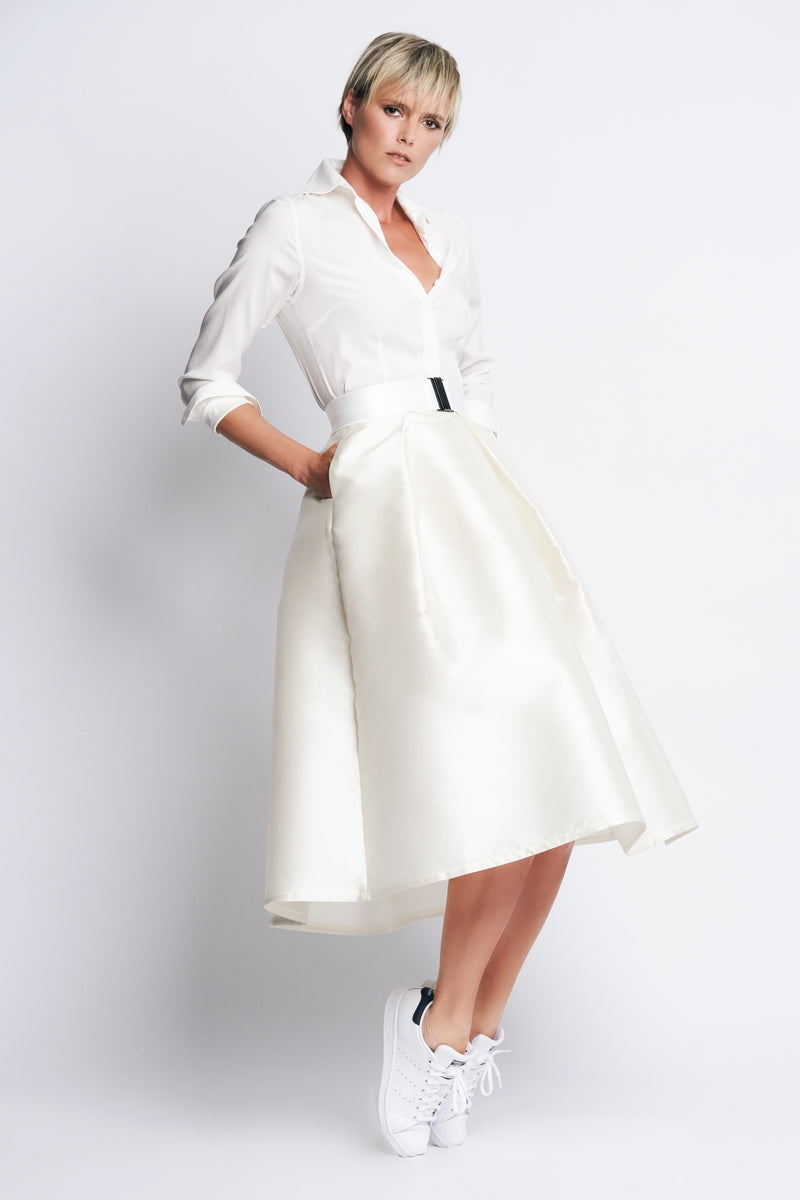 SAAR SKIRT | IVORY