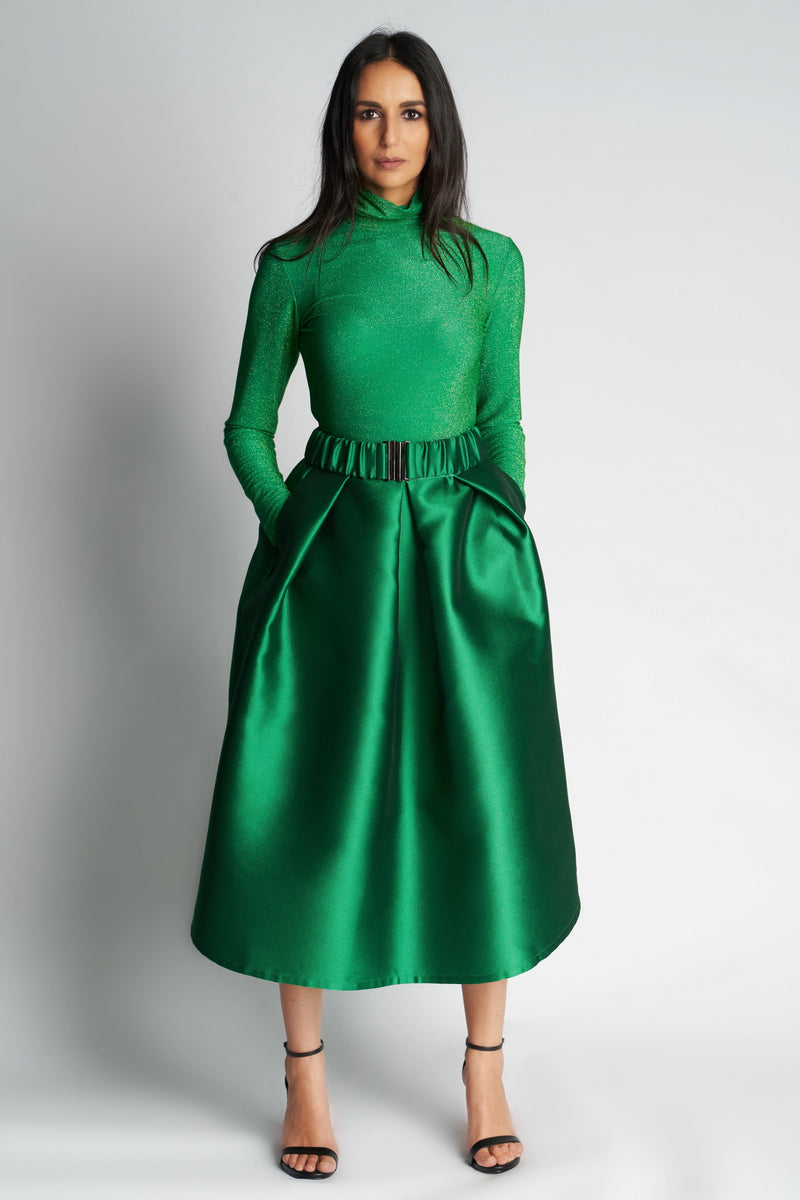 SOUL TURTLENECK SPARKLE GS | GREEN