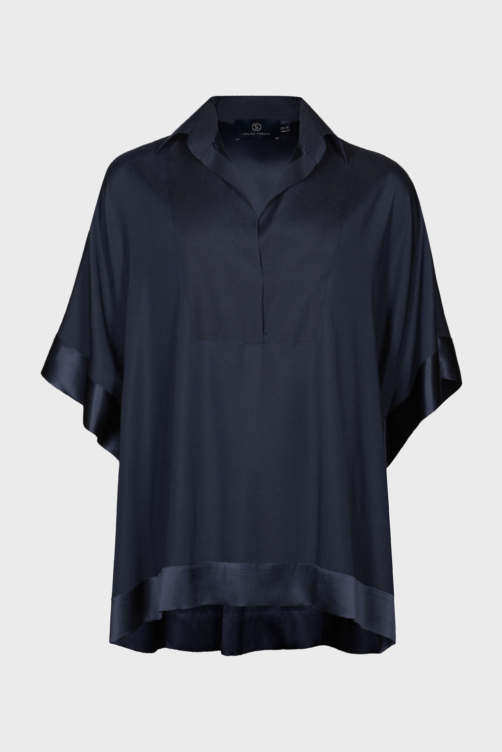 TOGA SILK | BLUE BLACK