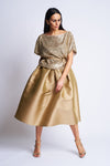 SAAR SKIRT | GOLD