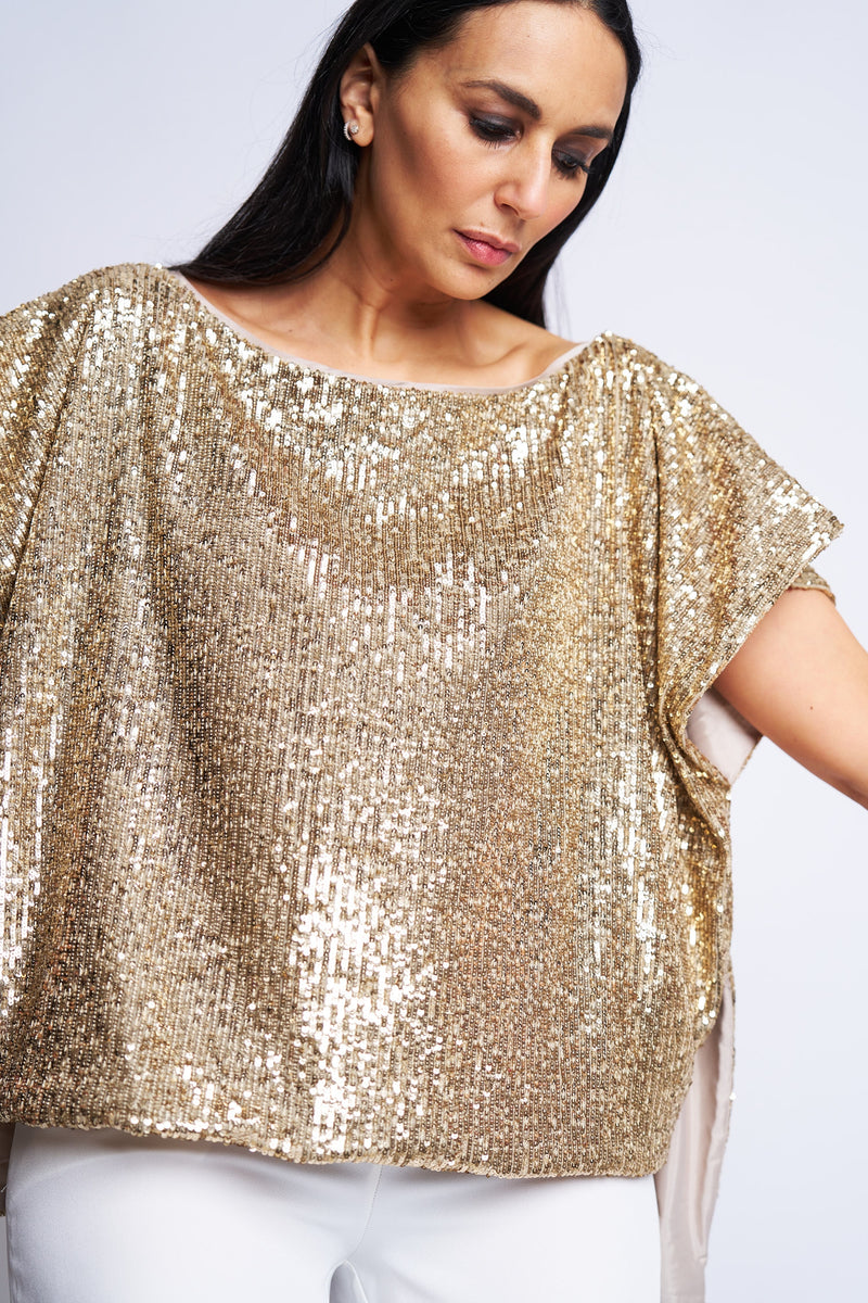 TOP GRETA | GOLD