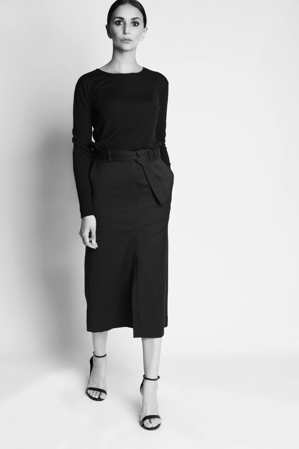 COOL WOOL COSTUME BELT | BLACK