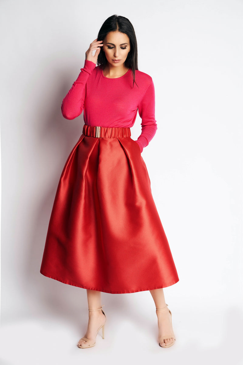 PULL CARDI | FUCHSIA