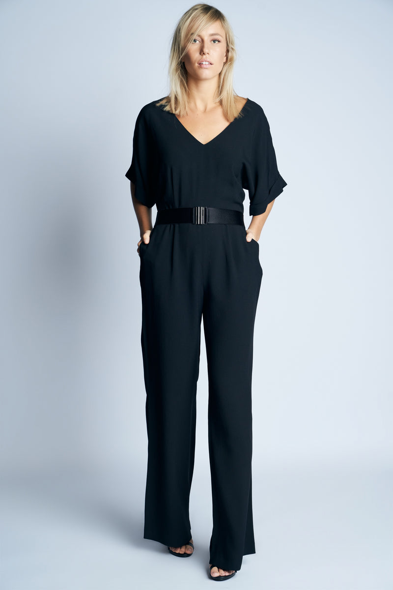 BELLA JUMPSUIT | BLACK